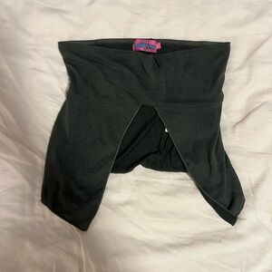 Edikted Dark Gray Tube Top